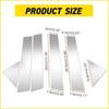 Fits 2005-2010 Chrysler 300 300C Chrome Door Pillar Posts Trim Covers Kit 6PC I