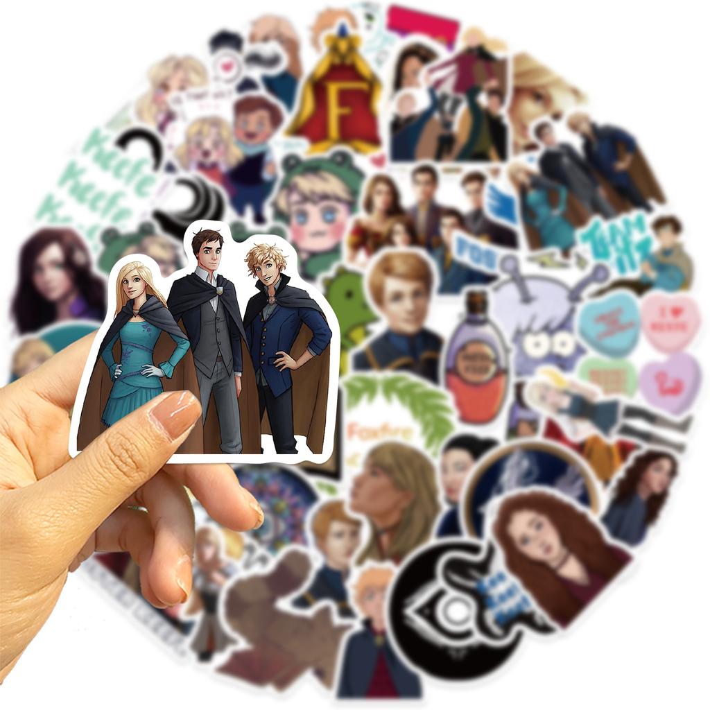 50 Novels The Guardian of The Lost City Stickers Decorate Notebook Suitcase DIY Waterproof Stickers