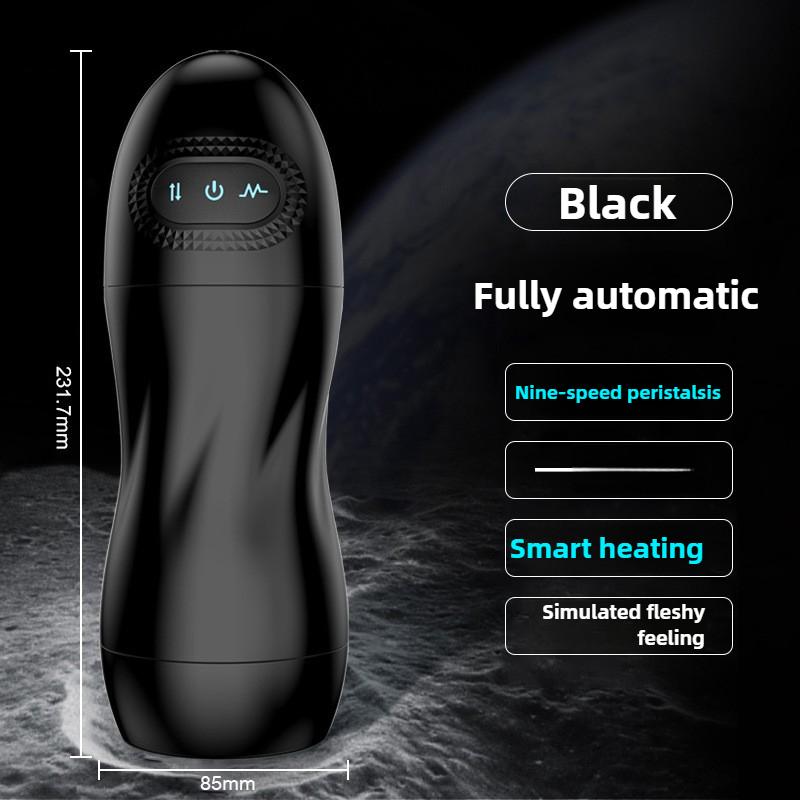 Automatic Male Sucking Mastubator Vibration Heating Sound Masturbation Cup Pocket Pussy Real Vagina Adult Sex Toys for Men