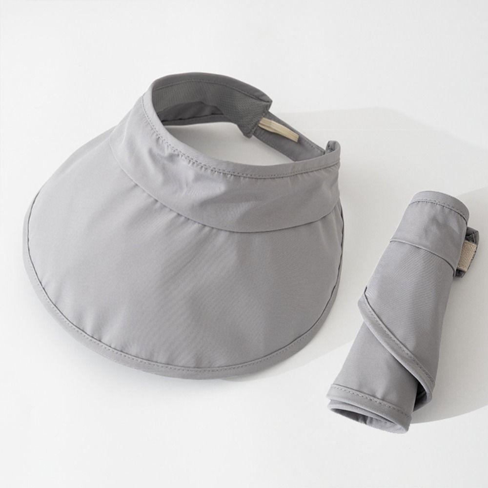 Breathable Large Brim Sun Hat UV Protection Empty Top Hat Creative Woman's Sunshade Hat Travel