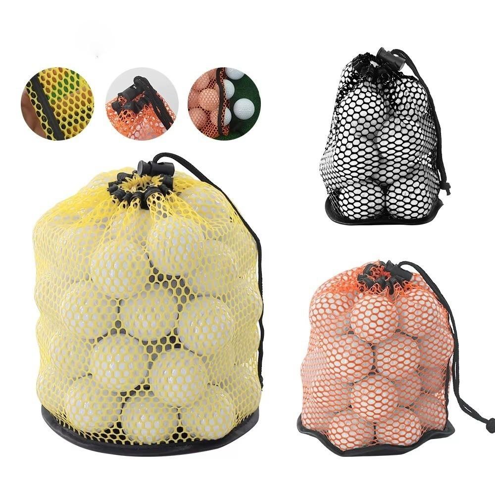 Multipurpose Sports Mesh Net Bag Nylon Drawstring Pouch New Golf Sports Supplies  Golf Supplies