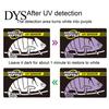UV Sensor Reptiles Simple Effective Cartoon Lizard Pattern 10 Seconds Quick Supplies Test Reusable UVB Tester Fluorescent Lamp Card Pet