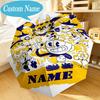 Custom Name Cup-head Umbrella Folding Umbrella, Automatic Umbrella 8-Frame for Travel, Casual Lightweight Birthday Christmas gift