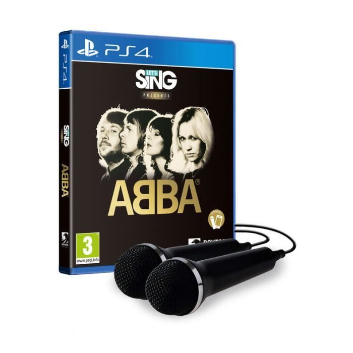 Jeu Musical - KOCH MEDIA - Let's Sing Presents Abba - 31 Titres - Jusqu'à 8 Joueurs - PS4