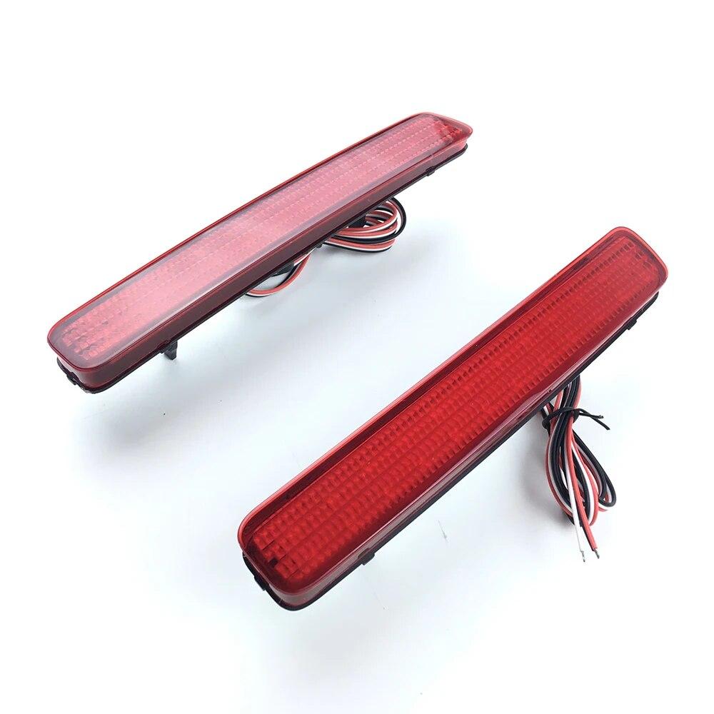 Car LED Rear Bumper Reflector Braking Lamp Fog Lights For Toyota NOAH VOXY 80 Pruis 40 Series