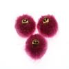 10pcs Imitation Water Mink Pompom Earring Pendant DIY Craft Supplies Cute Plush Fur Ball Beads DIY Handmade Jewelry Findings