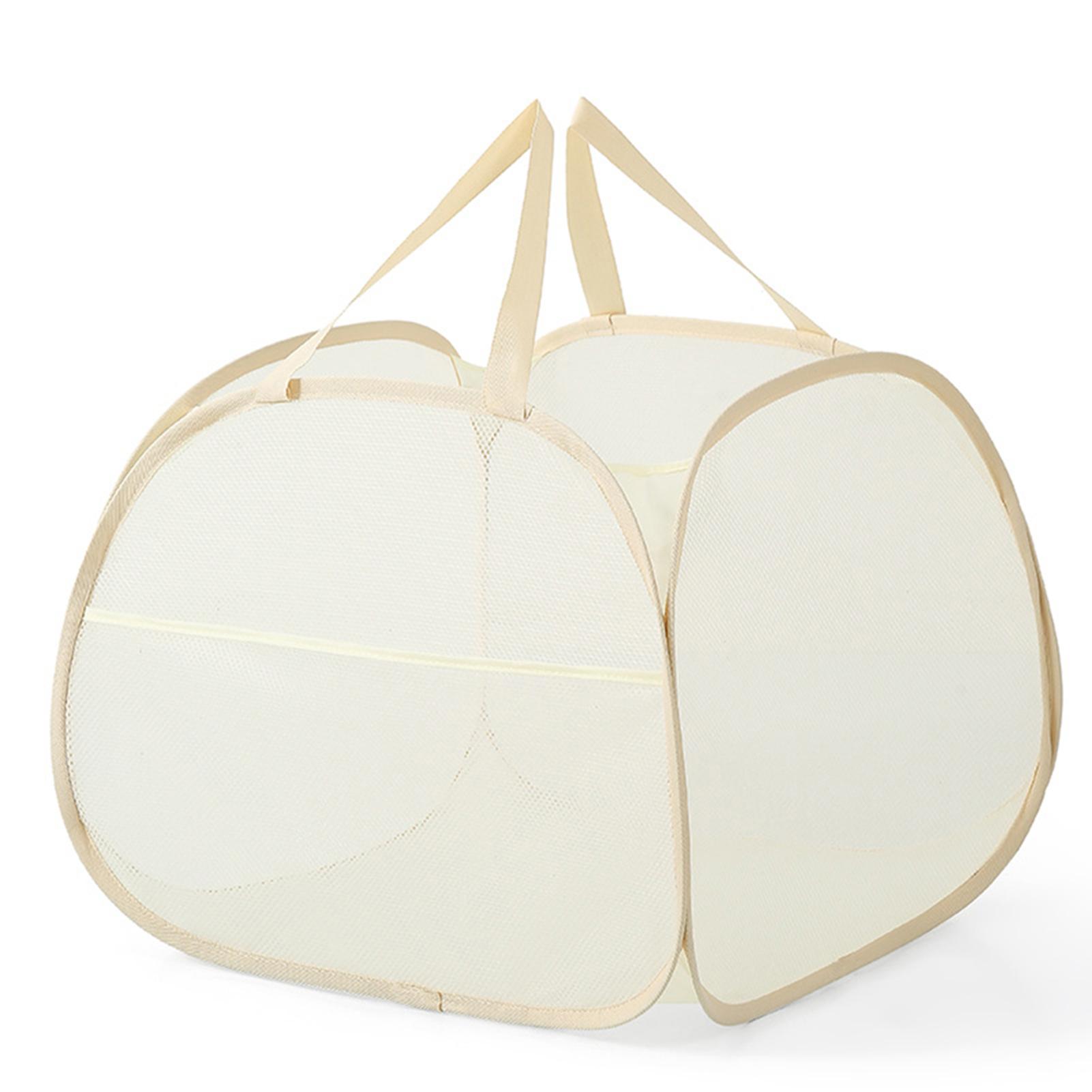 Складная корзина для белья с большим отверстием, прочная сумка для хранения большой емкости для домашнего использования в кладовой