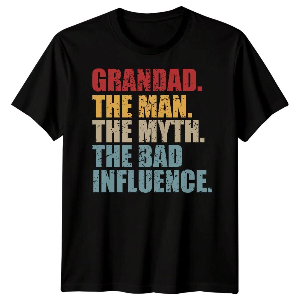 

Mens Grandad The Man Myth Funny Fathers Day T-Shirt Tee Best Dad Ever Papa #FD 3XL