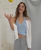 Eopaeleolakaibeu Airy Sheer Shirt - Ivory