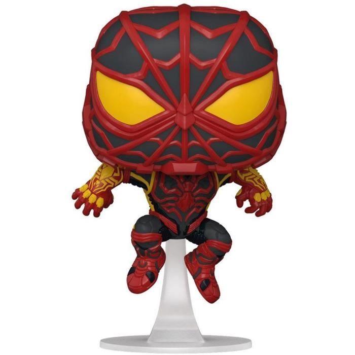 Figurine funko pop! marvel : spider-man - miles morales (strike suit)