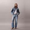 Calvin Klein Vintage Fashion Versatile Comfortable Denim Jacket Women Jackets 47C730G