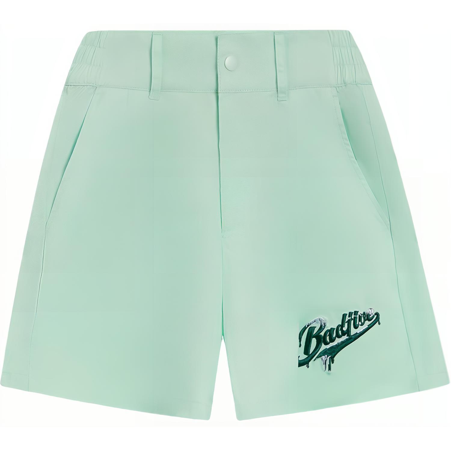 Li Ning Badfive Casual Shorts Women s Water Wave Green AKSS536-2 XL