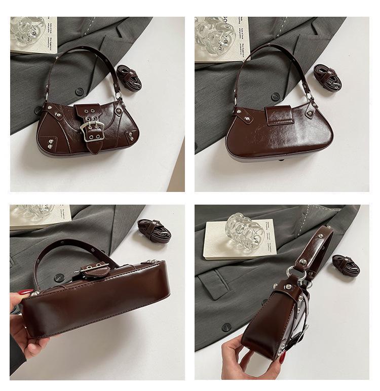 2025 Retro High-End Women's Crossbody & Shoulder Bag: Cross-Border Niche Design for Everyday Use