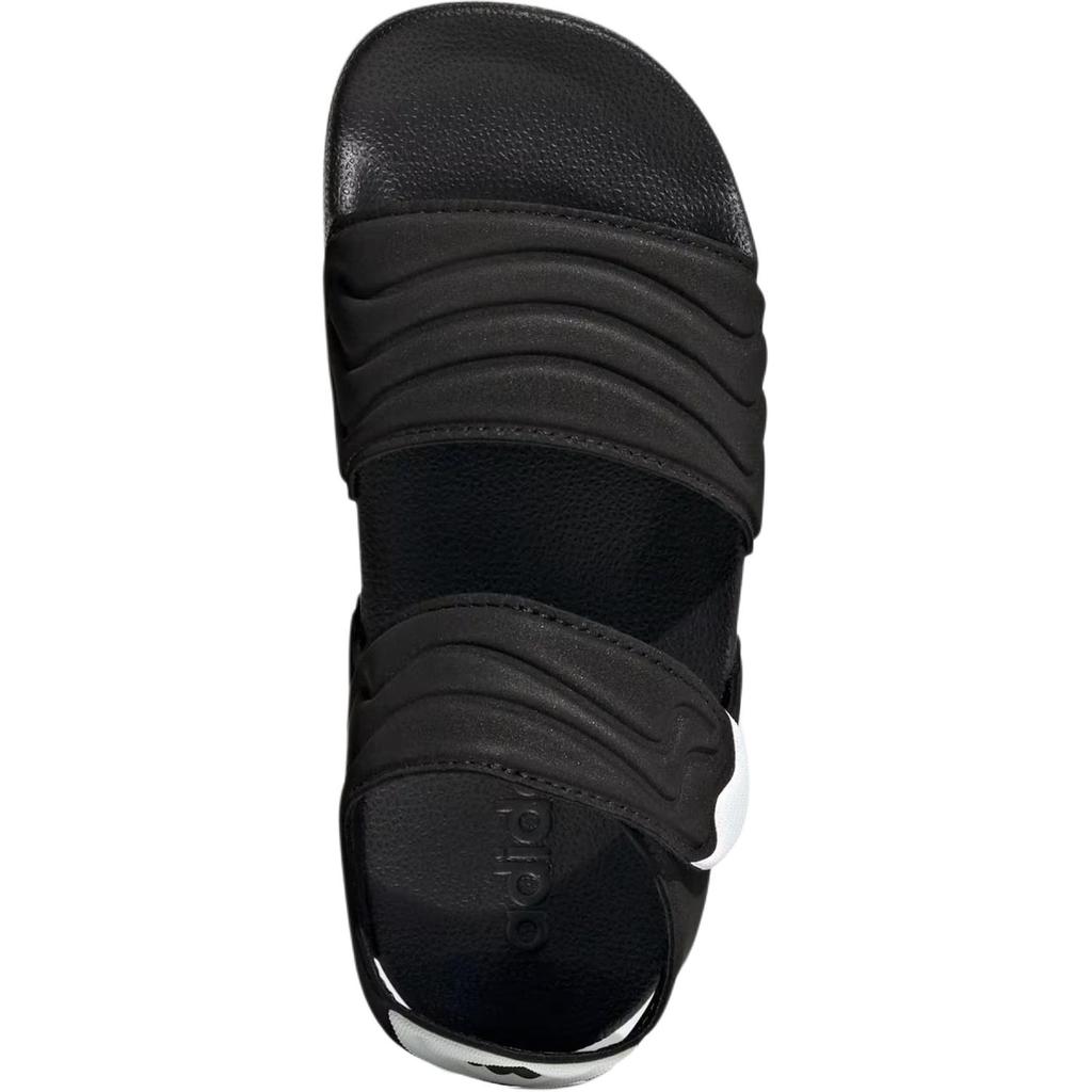 Adidas ADILETTE SANDAL 3.0 Support Low top Sandal Black White Kids' HQ0114