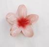 New Fashion Summer Gradient Flower Acrylic Hair Clip For Women Sweet Ponytail Hair Claw Shark Hairpin Barrettes Hair Accessories