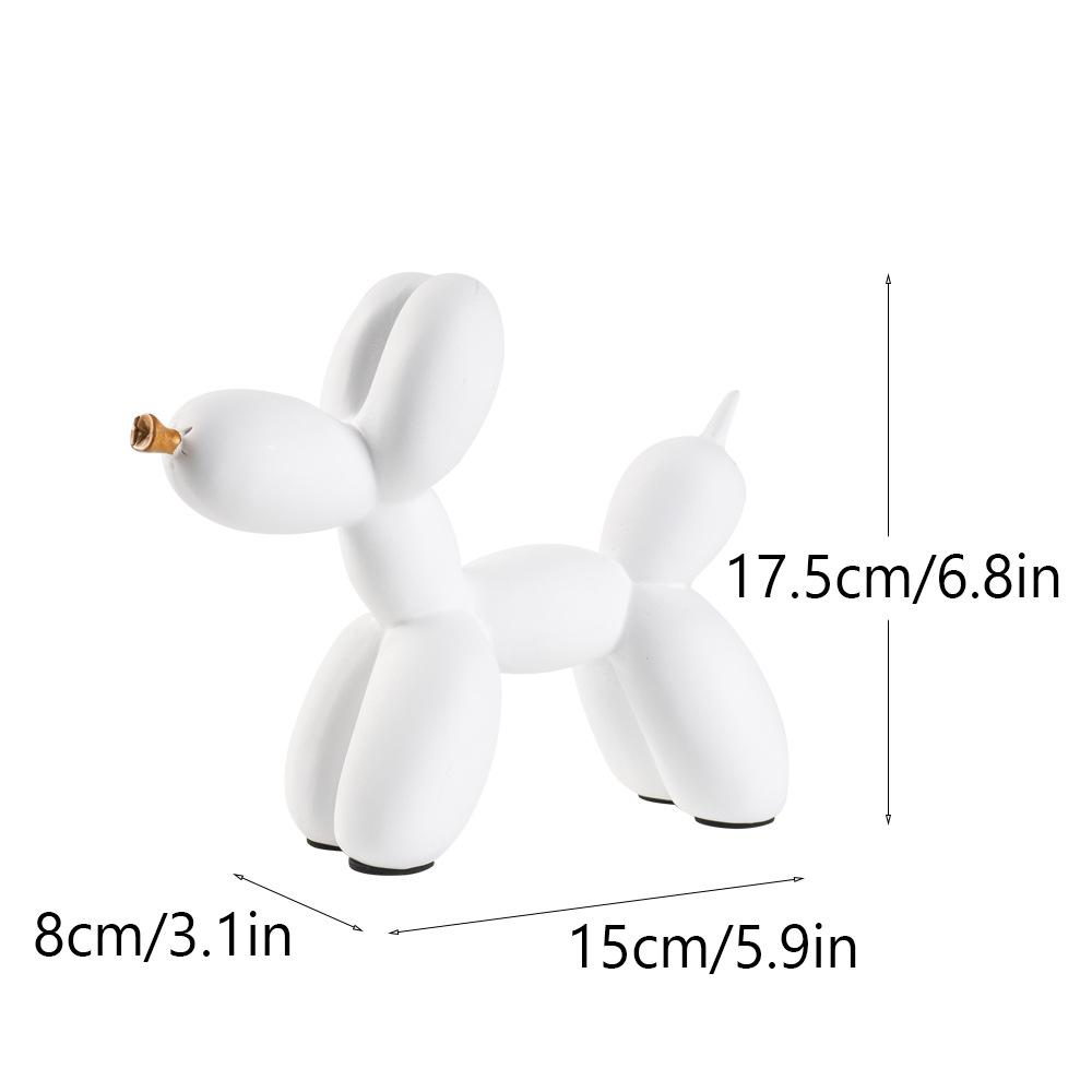

1pcs Balloon Dog Ornament European Home Living Room Desktop Wine Cabinet Creative Animal Decoration Resin Crafts