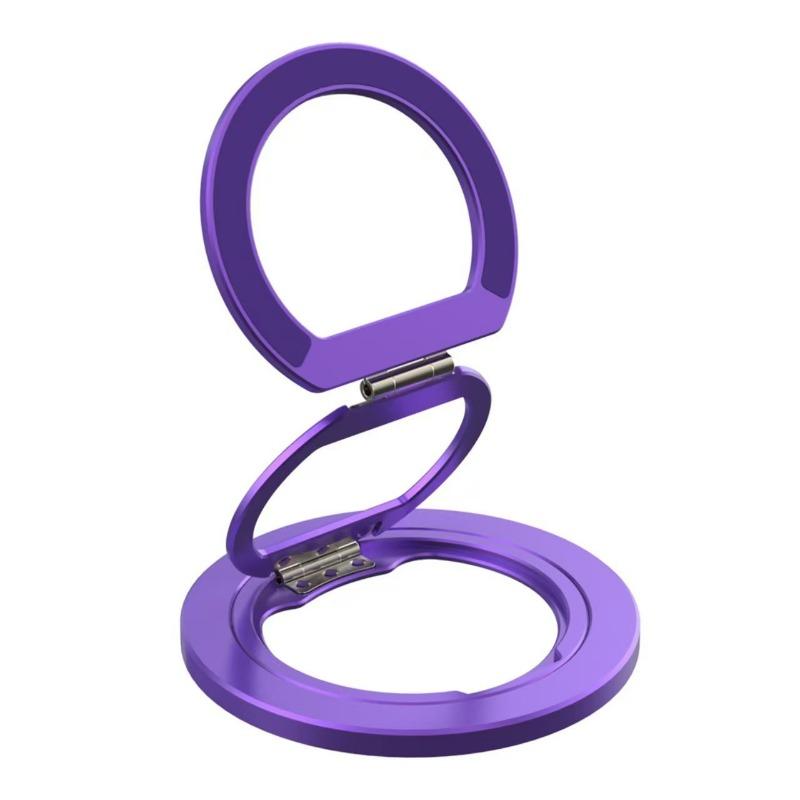 Multifunctional Tri Fold Magnetic 360 Degree Rotating Aluminum Alloy Double Sided Stand