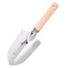 Garden Hand Trowel Heavy Duty Polished Stainless Steel Garden Shovel with Wooden Handle Digging Transplanting Shovel