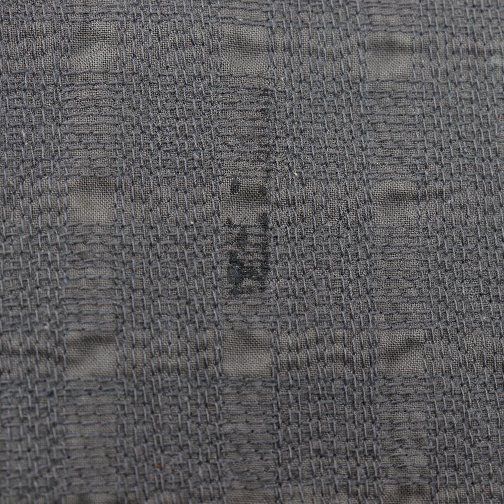 HERMES Amedaba Hippo de Poche Shoulder Bag Long shoulder gray canvas Women Used