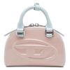 1Dr Dome 0.7L Embossed Oval D Logo Design Bowling Bag Women Handbag Pink X10464P8768HB177