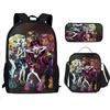 Elementary School Cartoon Backpack And Peripheral Backpack Three Piece Set