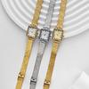 Watch Women'S Daily Commute Retro Square Small Dial Simple Temperament Versatile Exquisite Fashion Women'S Quartz Watch