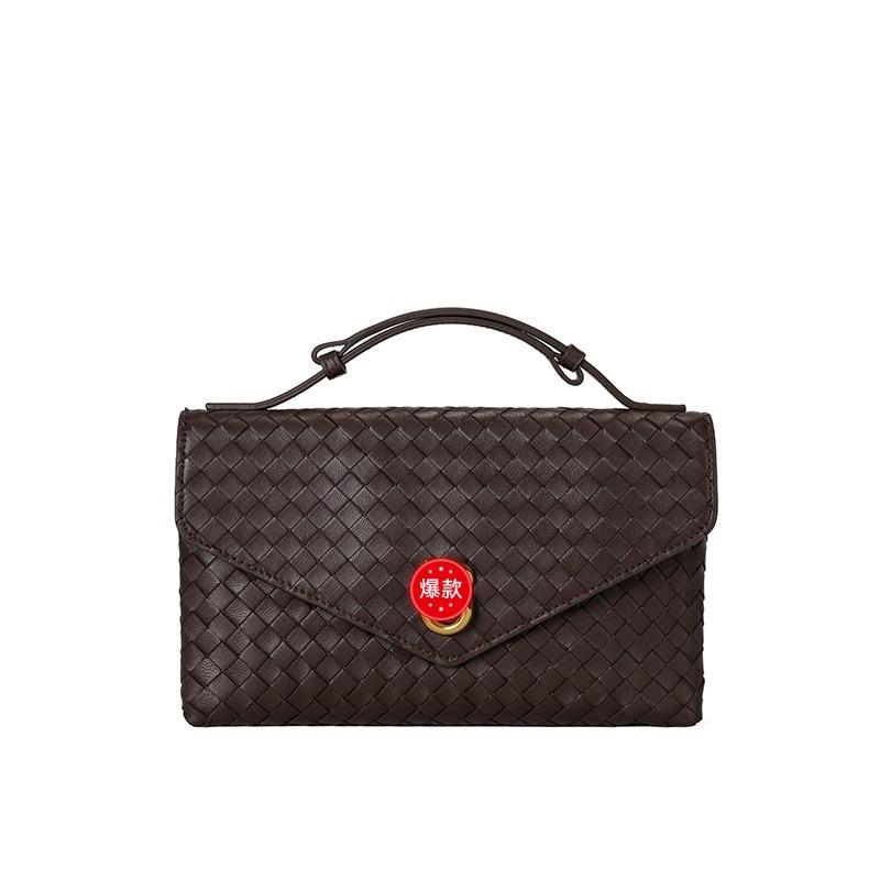 Gewebte Tasche für Damen, die gleiche hochwertige leichte Luxus-Handtasche für Abendveranstaltungen großer Marken, eine Umhängetasche in Umschlagform für Damen