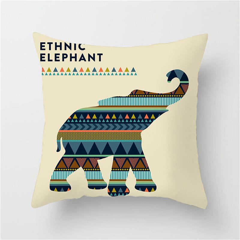 elephant throw pillow