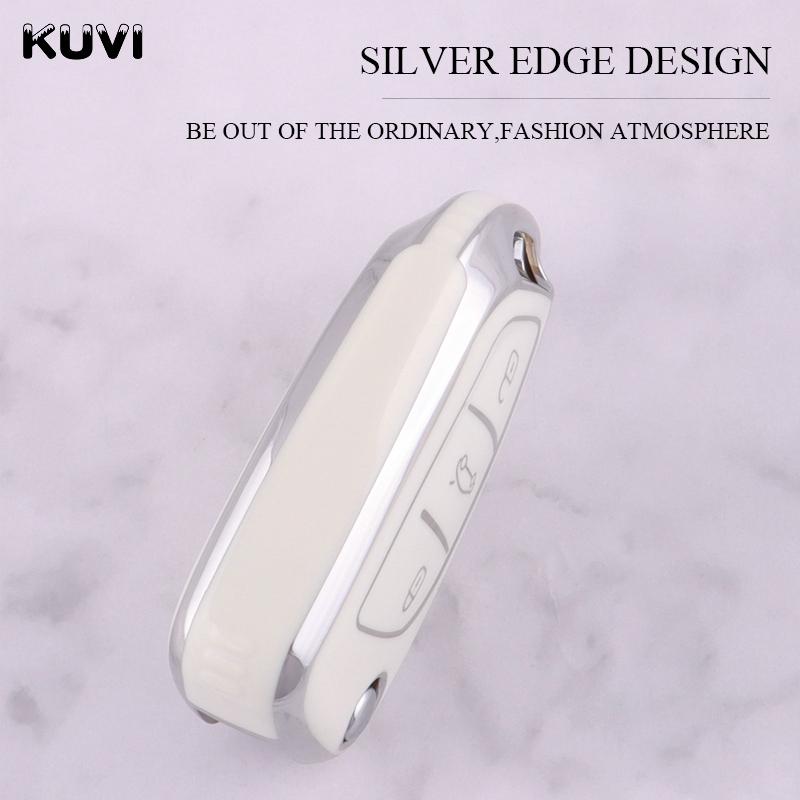 New Tpu Car Flip Key Case Cover Shell Fob For Citroen C1 C2 C3 C4 C5 Xsara Pica For Peugeot 306 407 807 For Ds Ds3 Ds4 Ds5 Ds6