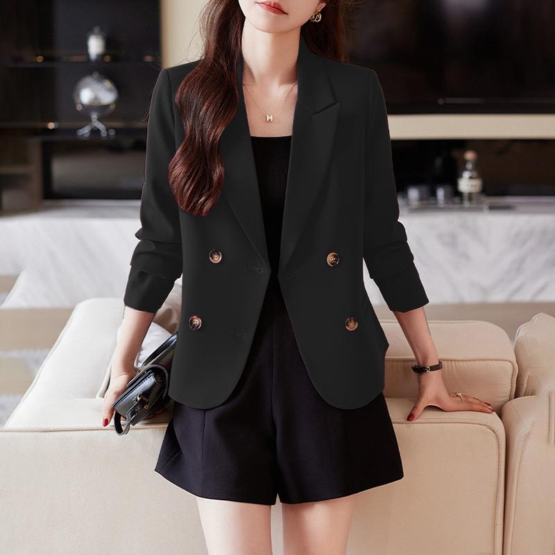 ZANZEA Women Lapel Long Sleeve Casual Thin Cardigan Blazer