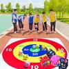 Sandbag Throwing Target Mat Fun Team Building Outdoor Interactive Game Props Family Party Sports Sensory Toy For Kids Children
