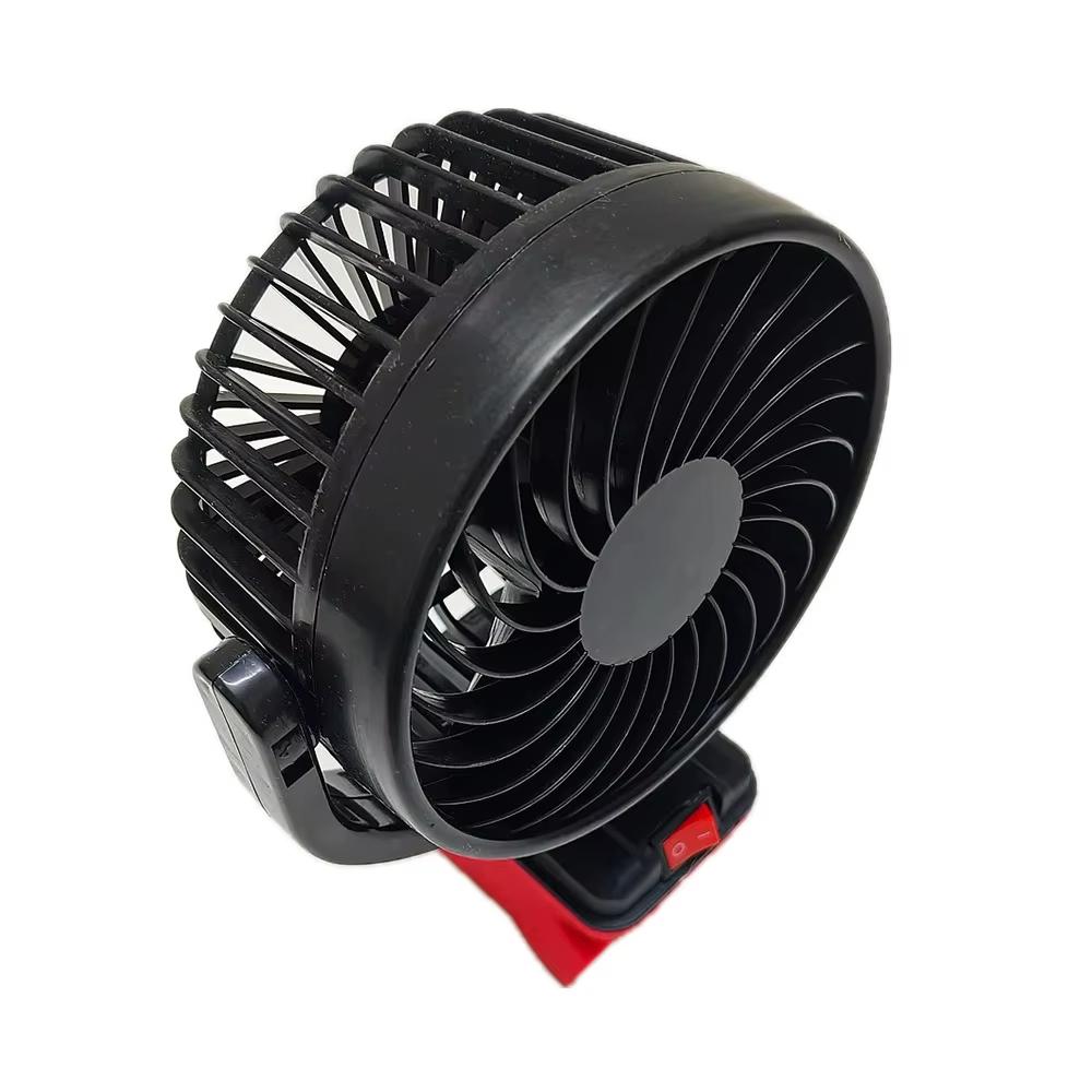 Car Fan 360° Adjustable Air Fan Automotive Electric Portable USB Fan 2 Speeds Fast Charge Outdoor Silent Home Desk Office Fan