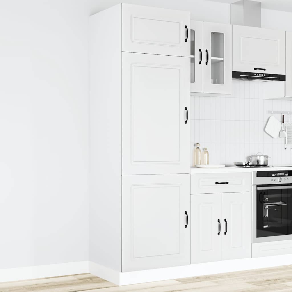 Vidaxl Küchenschrank, Kalmar, Weiß, Holzwerkstoff