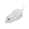 Cat Mice Toys Wind up Indoor Cat Plush Mouse Hunting Toy Plush Mice Pet Toys Clockwork Mouse Running Toy Realistic Mouse
