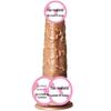 Electric Telescopic Heating Dildo Simulator - Soft Masturbator for Women