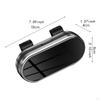 Car Visor Sunglasses Holder Auto Glasses Case Box Clip