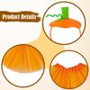 Halloween Pumpkin Headband with Skirt Costume Accessory for Role Playing