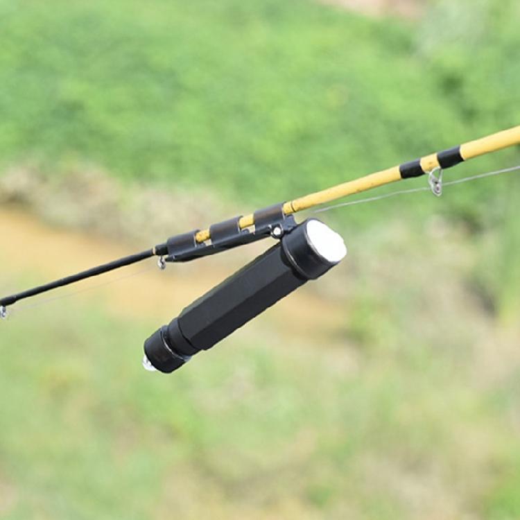 Fishing Rod Light 2 Gear Brightness Adjustable Bridge Raft Light Rechargeable Raft Fishing Light Rod Tip Fishing Light