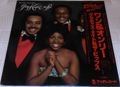 LP Record GLADYS KNIGHT & THE PIPS - The One And Only... RJ7396PROMO BUDDAH 1978 Japan Soul/Funk Used