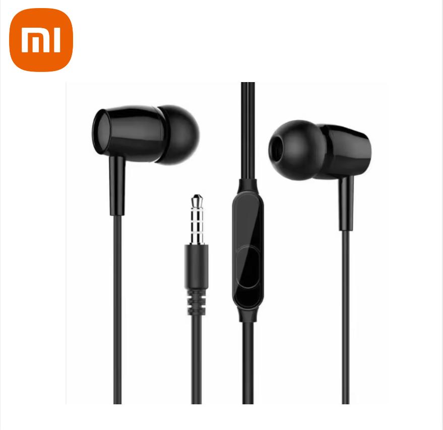 Xiaomi 1PC Portable 3.5mm Earphones Stereo High Definition Wired Headset Noise Canceling In Ear Music Earphones For Mobile Phones