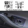 Window Lifter Switch Buttons Cover for Tesla Model Y/3/3+ Highland Trim Frame Button Stickers 2017-2024 Car Interior Accessories