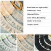 Sewing Needlework Accessories 2Yards Ruffled Lace Trims Wide 9-12cm Chiffon Pleated Lac Trims Chiffon Lace Trims