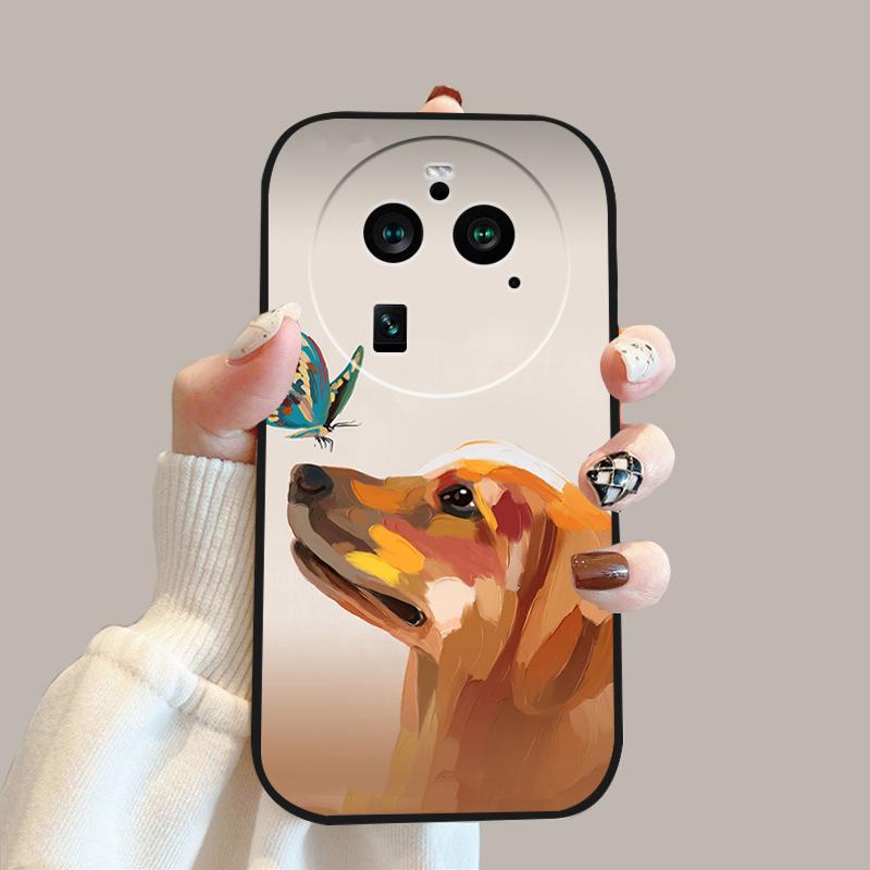 Soft Case For Oppo Find X6 Pro 5G Coque PGEM10 TPU Silicone Phone Cover For OPPO FIND X6 Cases FindX6 Cute Cartoon Bumper Cases