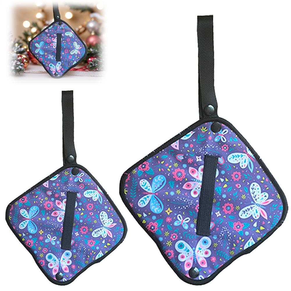 Ściereczka na mocz Zmywalna Wielokrotnego Użytku Chłonna Wycieraczka Przyjazna dla Środowiska Podkładka na mocz Niezbędne w Podróży Kempingu Plecaku dla Kobiet