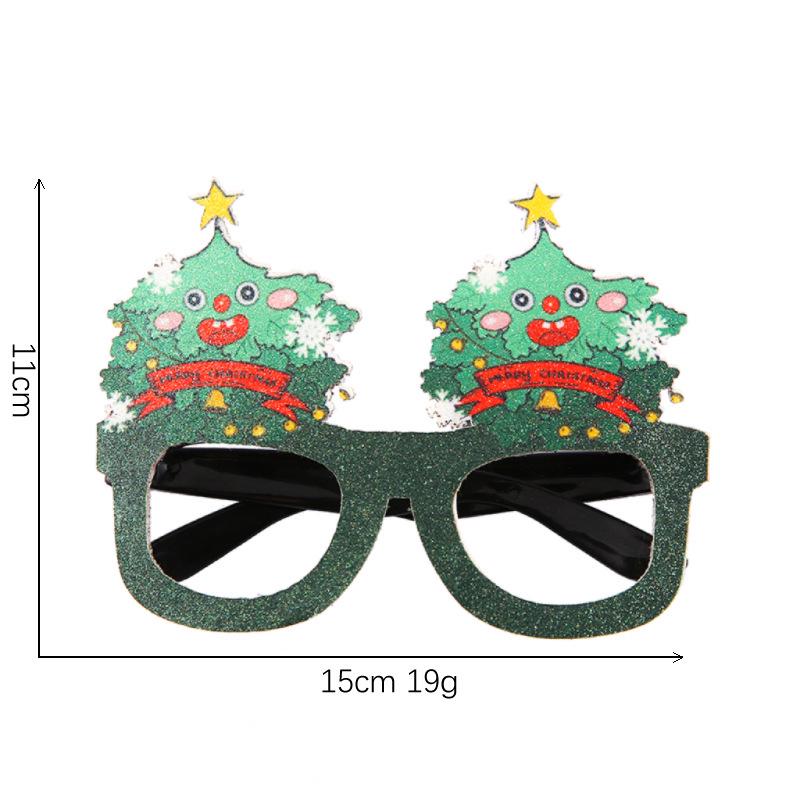Festive Headband Eyeglass Frames: Christmas, Halloween, Valentine's Day & Party Glasses with Santa Claus Design