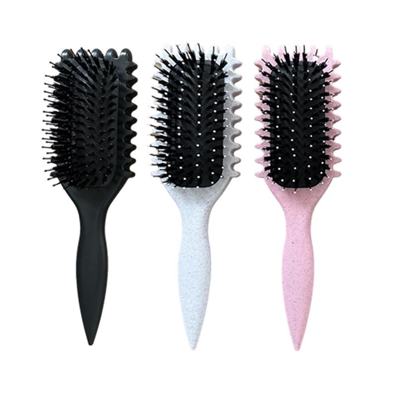 Bounce Curl Pig Bristle Styling Brush & Comb