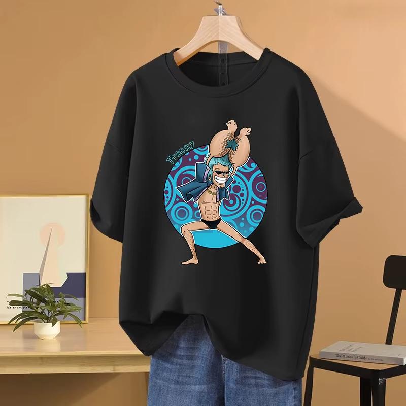 T-shirt FRANKYLeisure Sports Street T-shirt Stampata T-shirt da Uomo e da Donna Abbigliamento Estivo da Uomo