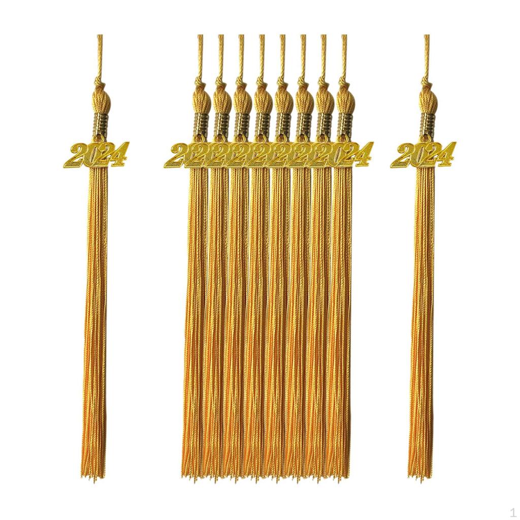 10Pcs Graduation Cap Hat Tassel for Graduates DIY Craft Grad Hats Accessory Decoration Party