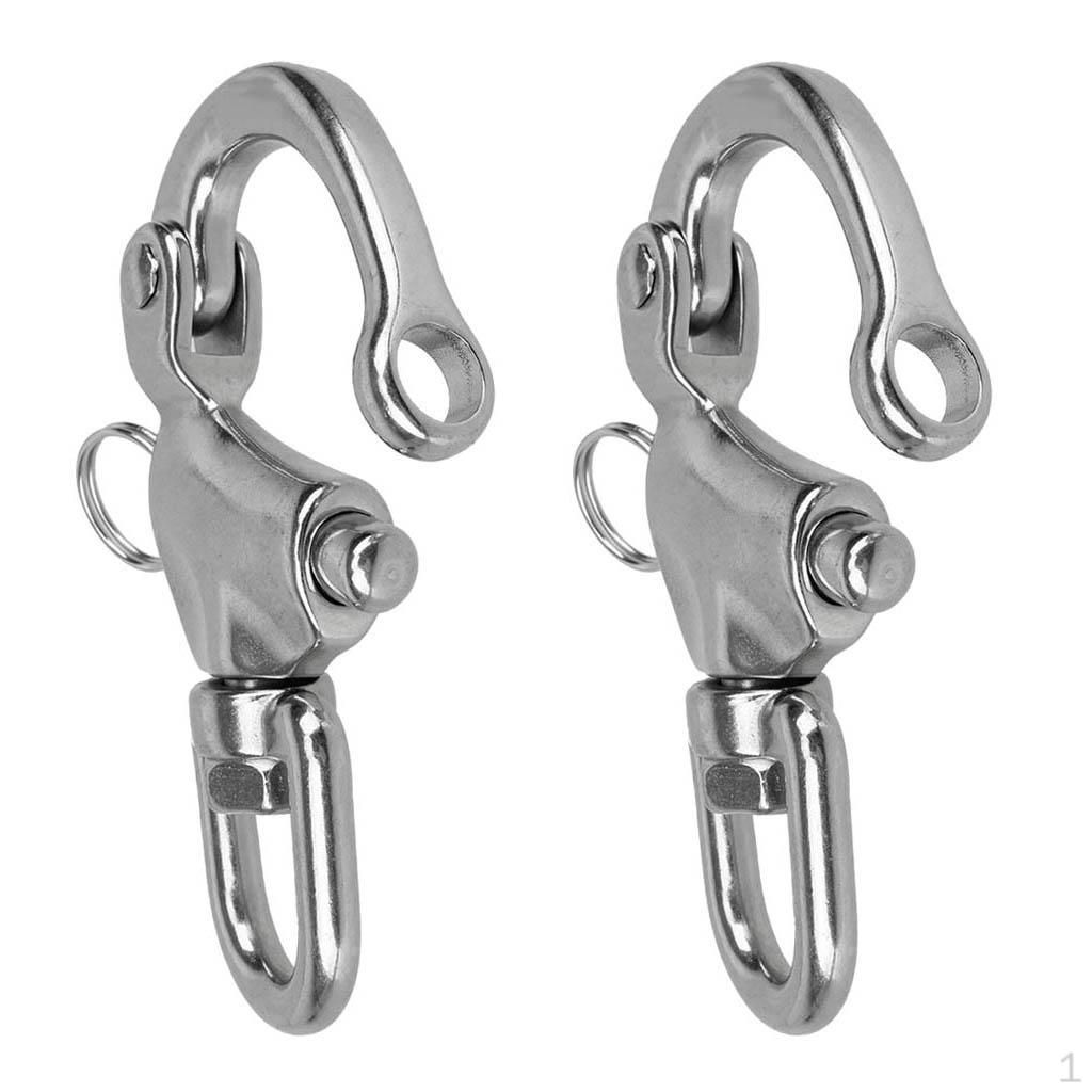 

2PCS Horse Harness Swivel Sailing Boat Rigging
