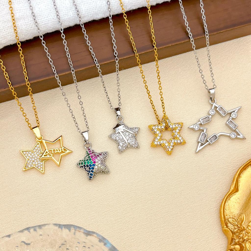 Necklace Star Necklace Accessory Women's Small-Scale Designated Elegant Collar Chain